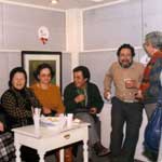 Burhan Uygur, Vesile Uygur, Eren Eyüboğlu, Bilge Hanım, Muhsin Kut ve Ramuş İpek ile, 1983